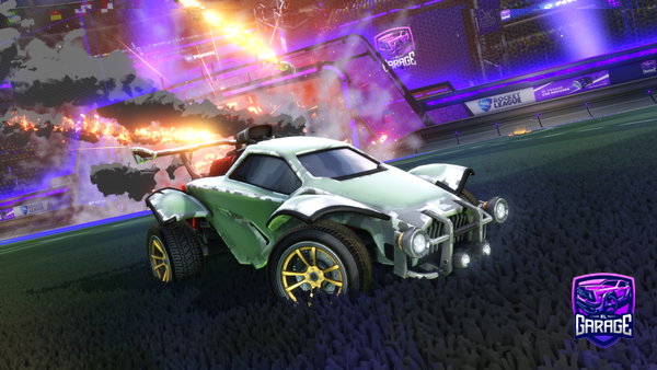 A Rocket League car design from tommy4216