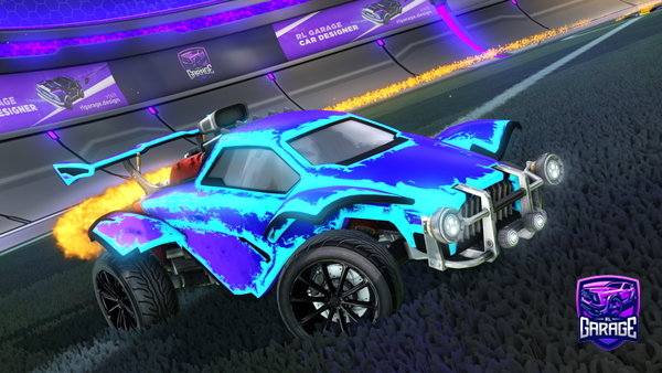 A Rocket League car design from ShornMonkey