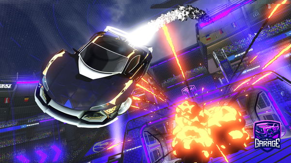 A Rocket League car design from Aurallox