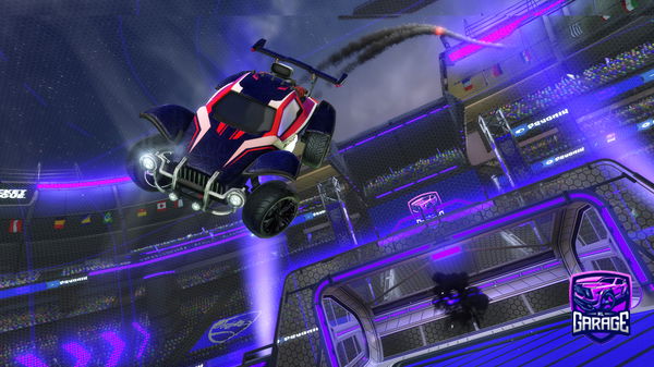 A Rocket League car design from Corneliu