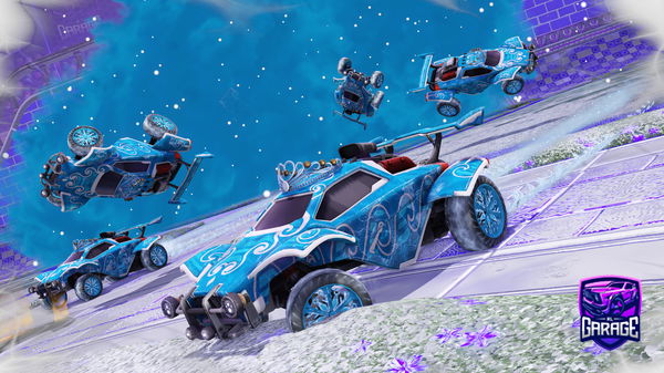 A Rocket League car design from irosario78