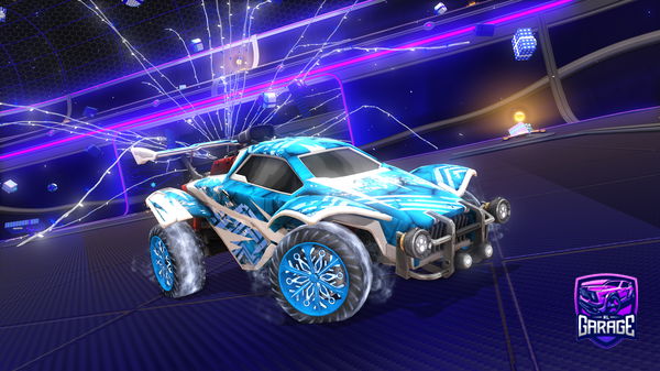 A Rocket League car design from Cool_Wii