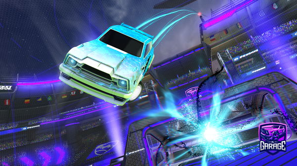 A Rocket League car design from cosmos69