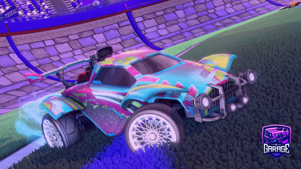 A Rocket League car design from puudega_