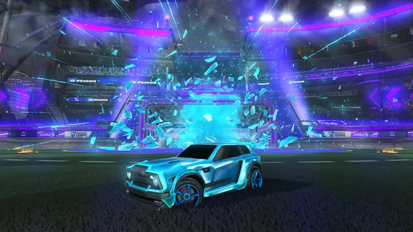 A Rocket League car design from anatude_2010