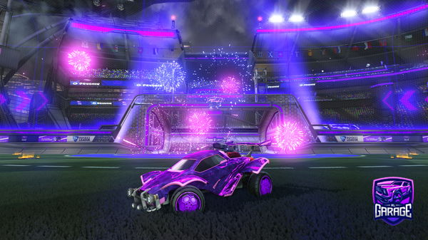 A Rocket League car design from lvrmantel
