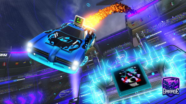 A Rocket League car design from Bboy202