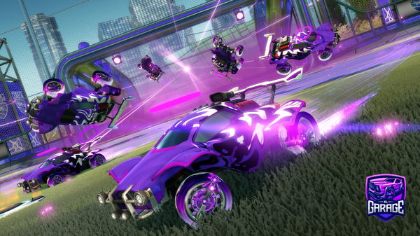 A Rocket League car design from Ghost_On_PS4