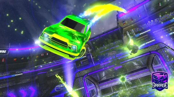 A Rocket League car design from Nukedjack
