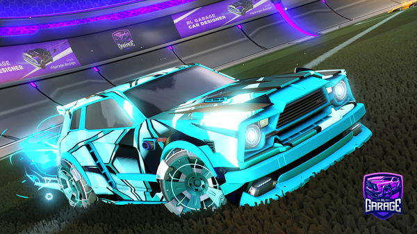 A Rocket League car design from Joshbarker