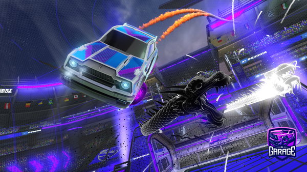 A Rocket League car design from DignityWolf