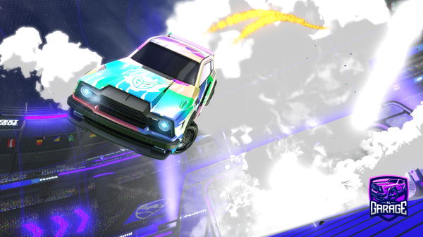 A Rocket League car design from ntrilovesrocketleague