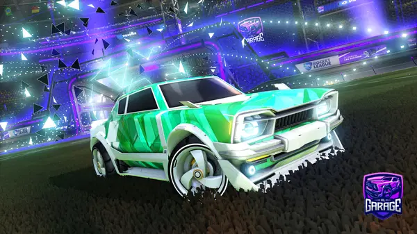 A Rocket League car design from Golden_Haze19
