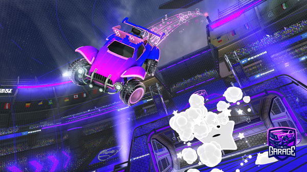 A Rocket League car design from Sploony