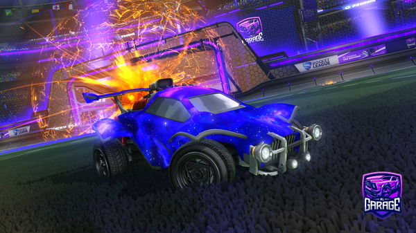 A Rocket League car design from TheKingKerellos