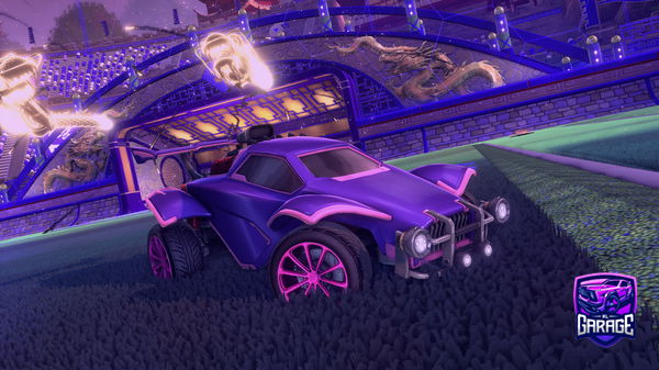 A Rocket League car design from Hippolytejvjg