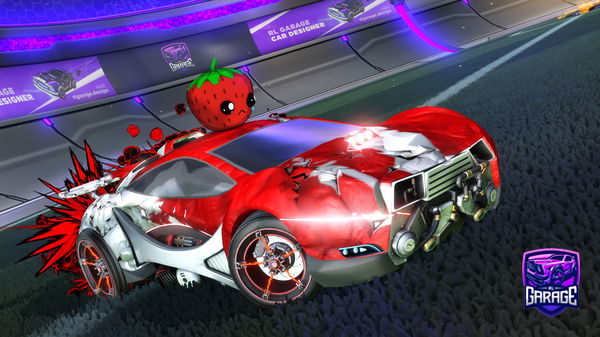 A Rocket League car design from Kiptyn