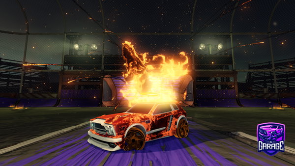 A Rocket League car design from hypebsti
