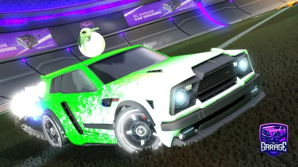 A Rocket League car design from LostDrewby