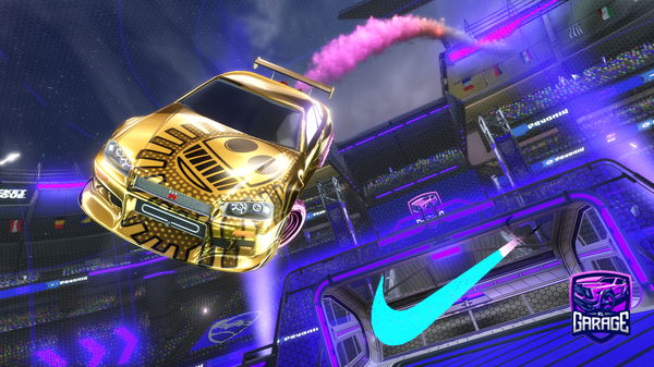 A Rocket League car design from etakb