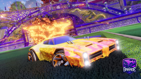 A Rocket League car design from AkanoBR