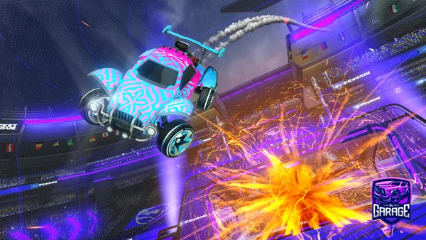 A Rocket League car design from Gody1228