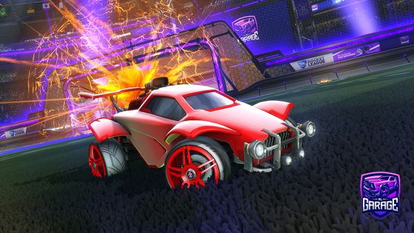 A Rocket League car design from Firem5chell