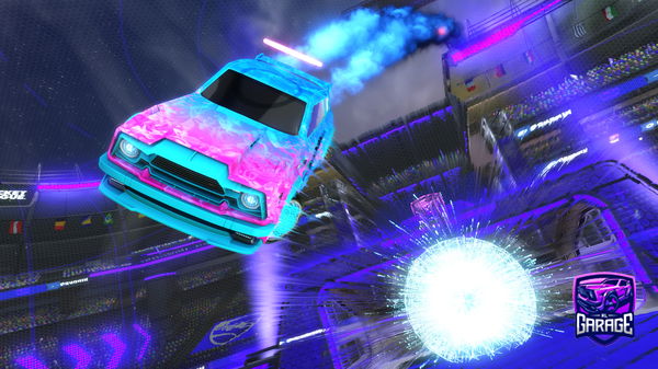 A Rocket League car design from hjjjj