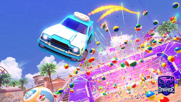 A Rocket League car design from fluax