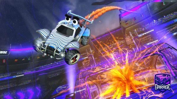 A Rocket League car design from Emiliano878