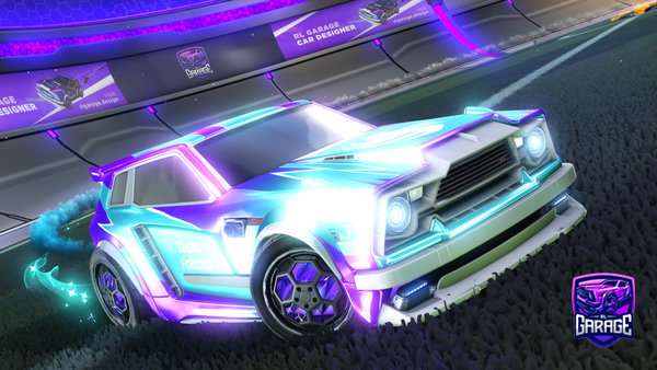 A Rocket League car design from LusiferSR4