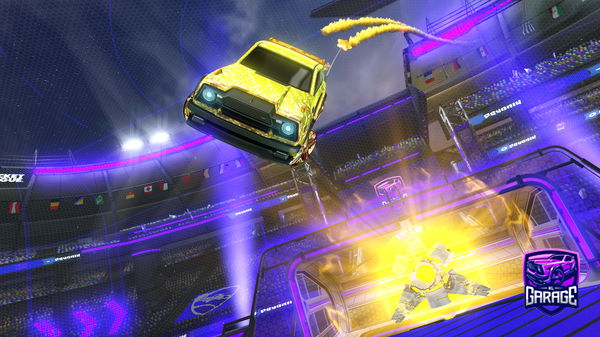 A Rocket League car design from YAMATO_2137