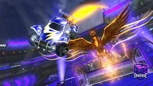 A Rocket League car design from Sebaxsv
