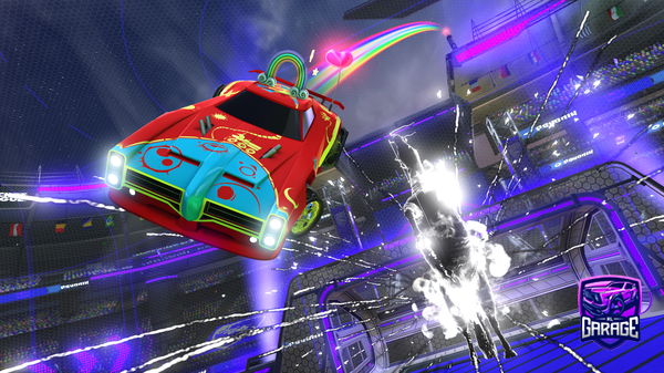 A Rocket League car design from GPRL