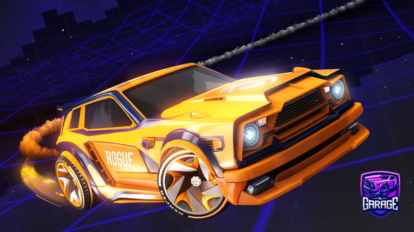 A Rocket League car design from Doolars