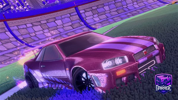 A Rocket League car design from babage21