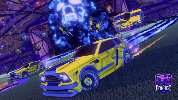 A Rocket League car design from BillyRobbo