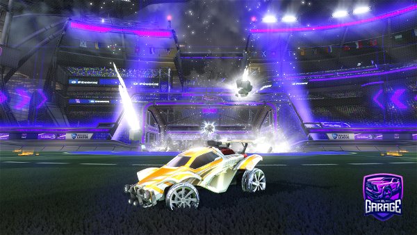 A Rocket League car design from Wolfboy0901383