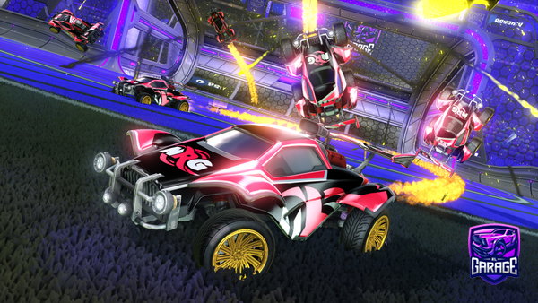 A Rocket League car design from thebrodd