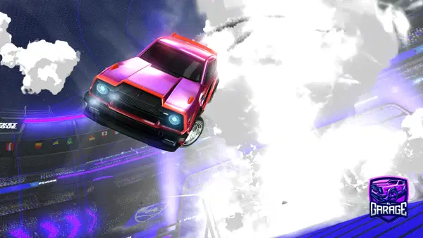 A Rocket League car design from niku_u