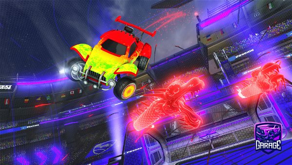 A Rocket League car design from LessThanSkill