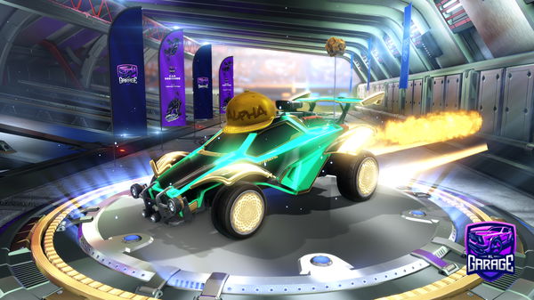 A Rocket League car design from Lucky-lewis123