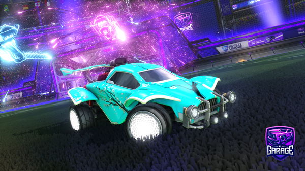 A Rocket League car design from LIM40