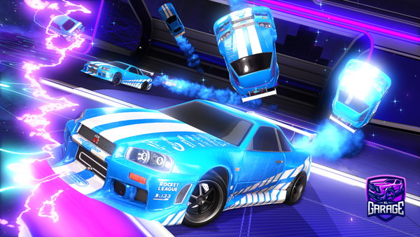 A Rocket League car design from J1rgen