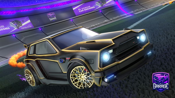 A Rocket League car design from K_A-z702