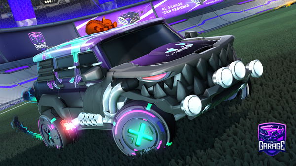 A Rocket League car design from irosario78