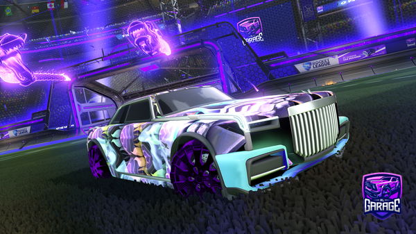 A Rocket League car design from ClazPZa