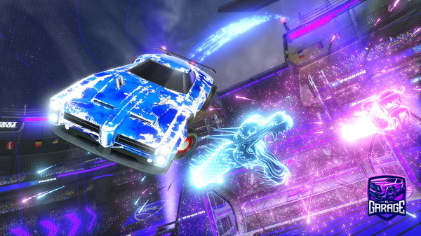 A Rocket League car design from meglabot