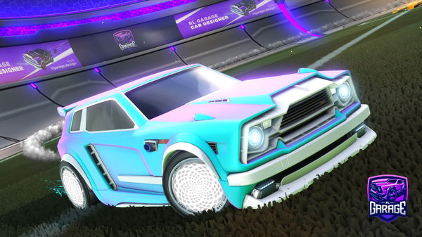 A Rocket League car design from Ninja89743