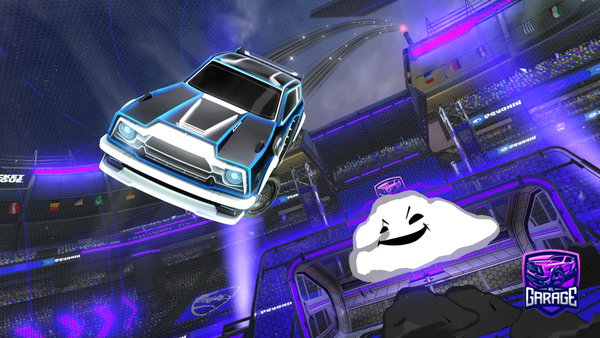 A Rocket League car design from thepixel3261